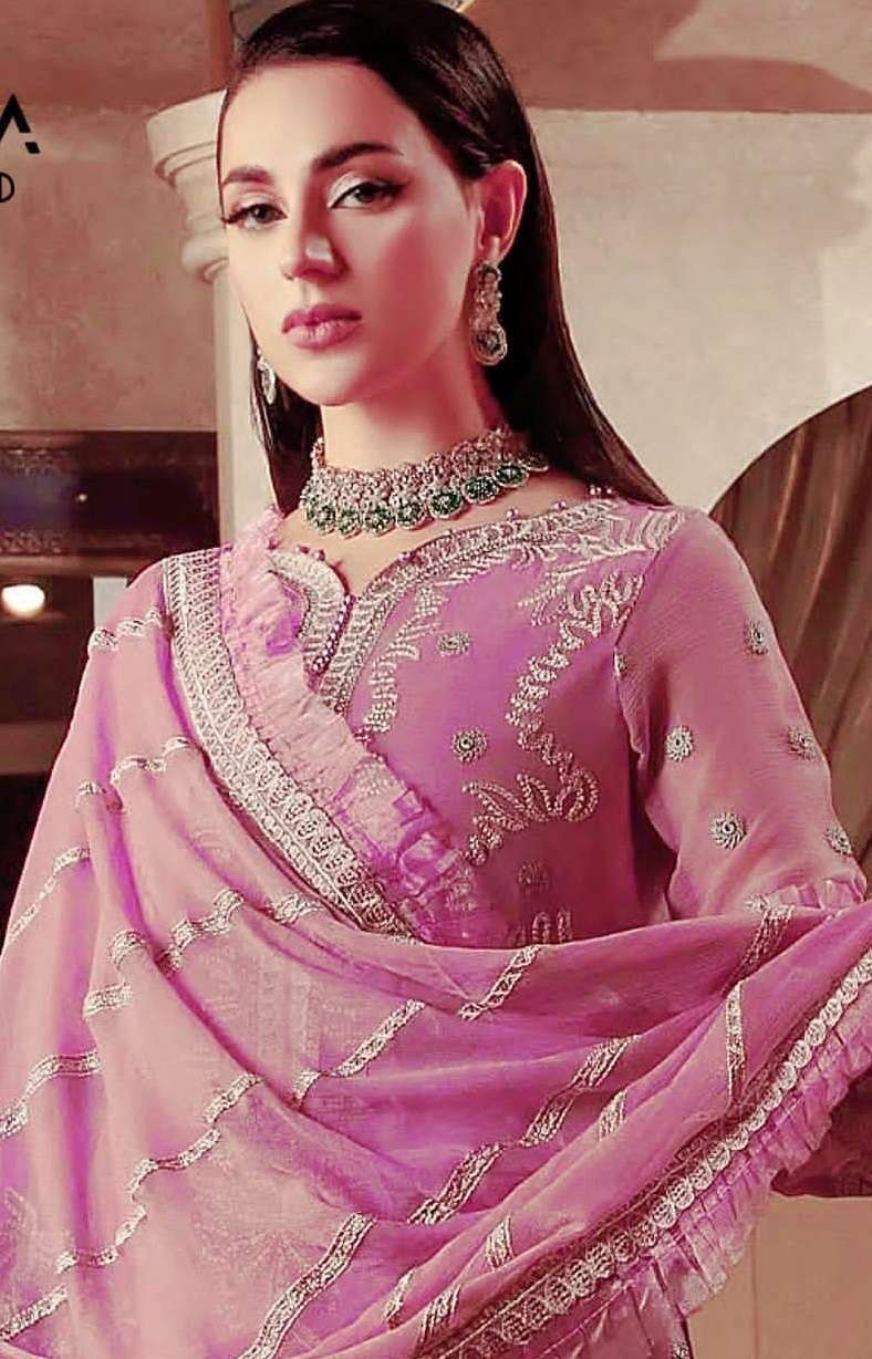 D No -245 Semi Stitched by Anamsa